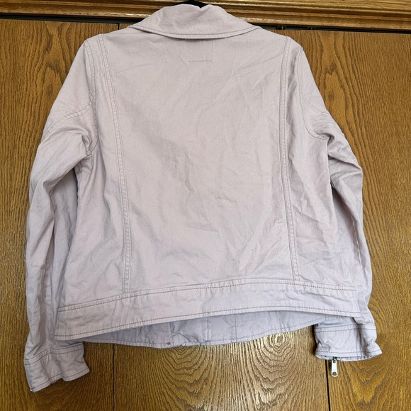Old Navy Light Pink Denim Size Large Jacket - Picture 6 of 7
